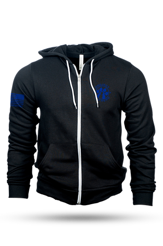 K-9 Dozer Unisex Zip Hoodie by Nine Line Apparel