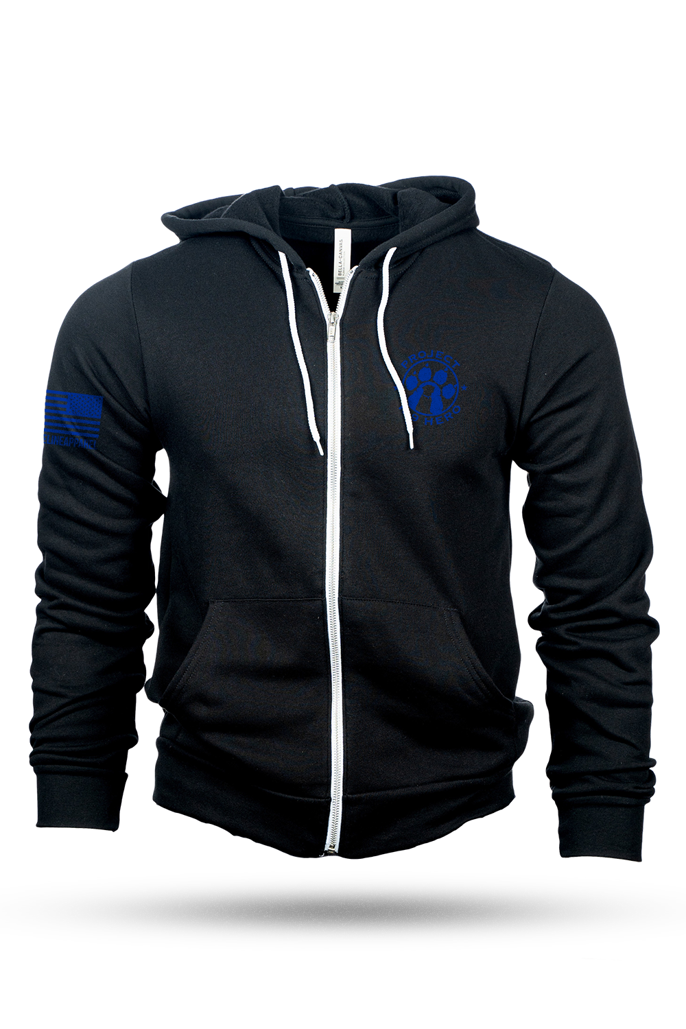 K-9 Dozer Unisex Zip Hoodie by Nine Line Apparel