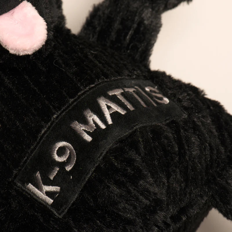 HuggleHounds Knottie Dog Toy - K-9 Mattis