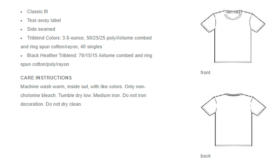 NATIONAL AMBASSADORS Unisex T-Shirt by Nine Line - Royal