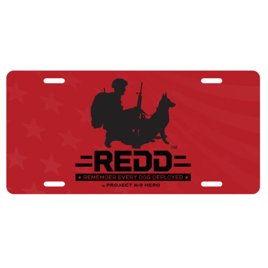 REDD® Logo License Plate