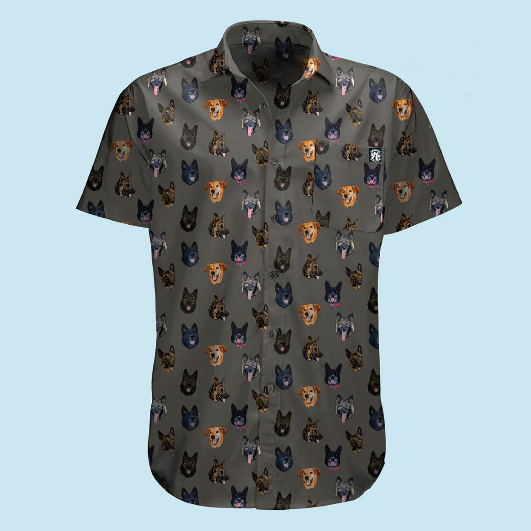 K-9 Heroes Cartoon Dog Shirt by Nine Line Apparel