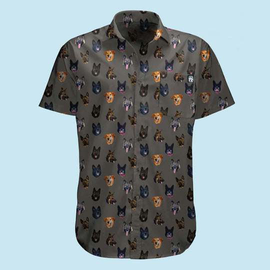K-9 Heroes Cartoon Dog Shirt by Nine Line Apparel