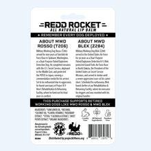 Load image into Gallery viewer, REDD Rocket All Natural Lip Balm Two Pack