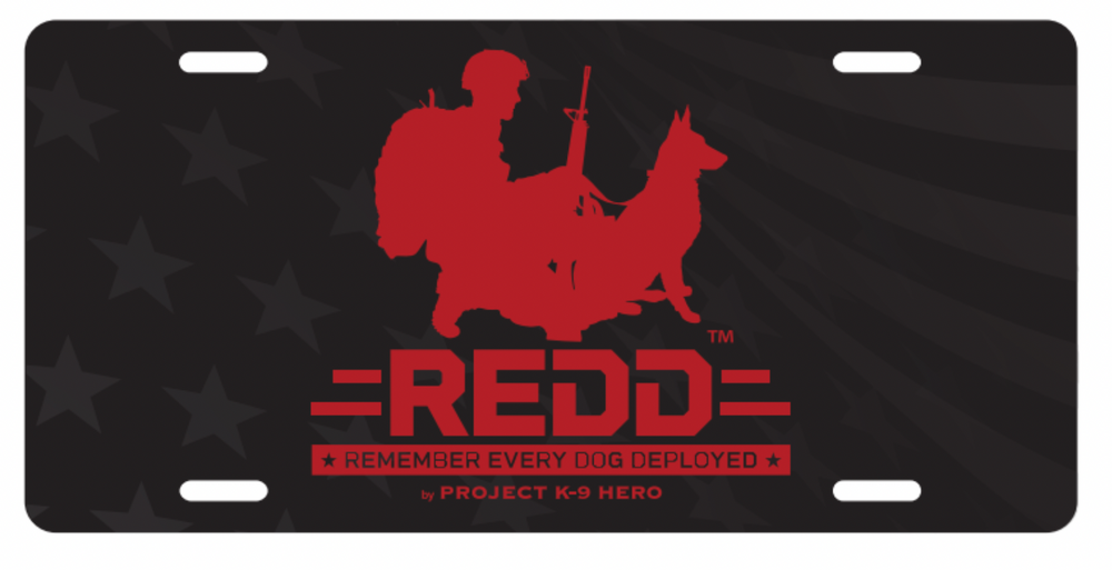 REDD® Logo License Plate