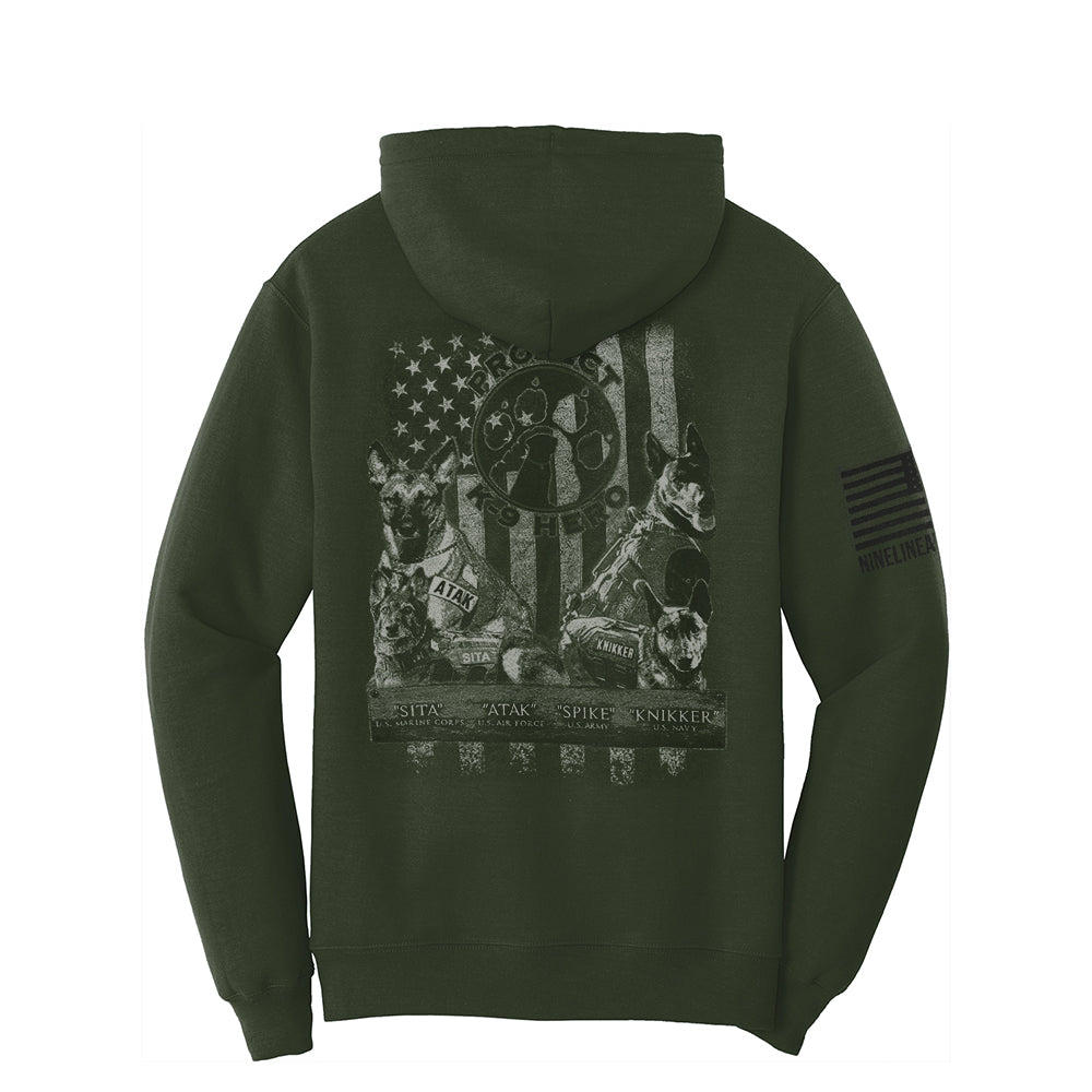 50 Project K 9 Hero MWD Hoodie by Nine Line