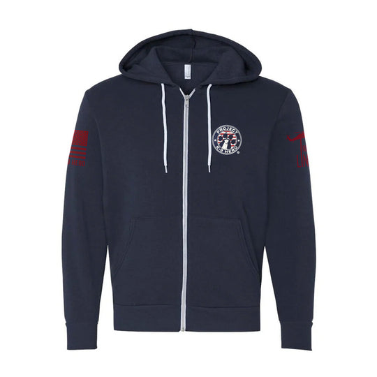 Protecting Those Who Protected Us Unisex Zip Hoodie by Nine Line Apparel