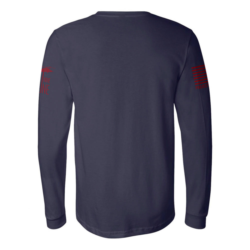 Protecting Those Who Protected Us Unisex Long Sleeve Shirt by Nine Line Apparel