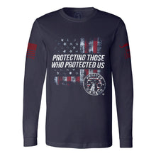 Load image into Gallery viewer, $40 - Protecting Those Who Protected Us Long Sleeve by Nine Line