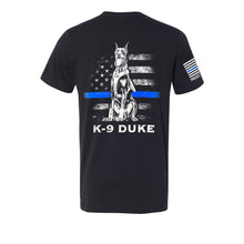 Load image into Gallery viewer, $35 - K-9 Duke T-Shirt Unisex