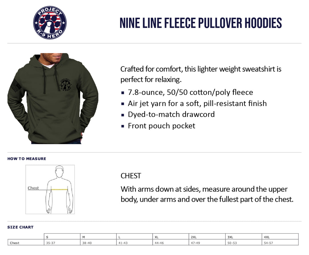 Trio Collection Unisex Hoodie by Nine Line Apparel