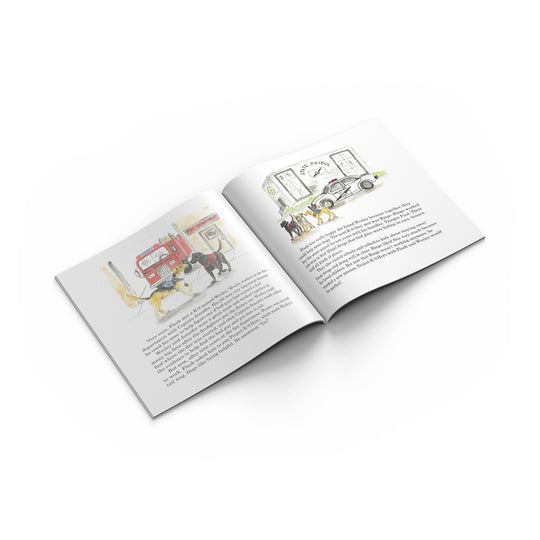 K-9 Flash Becomes A Hero Book by Jason Johnson