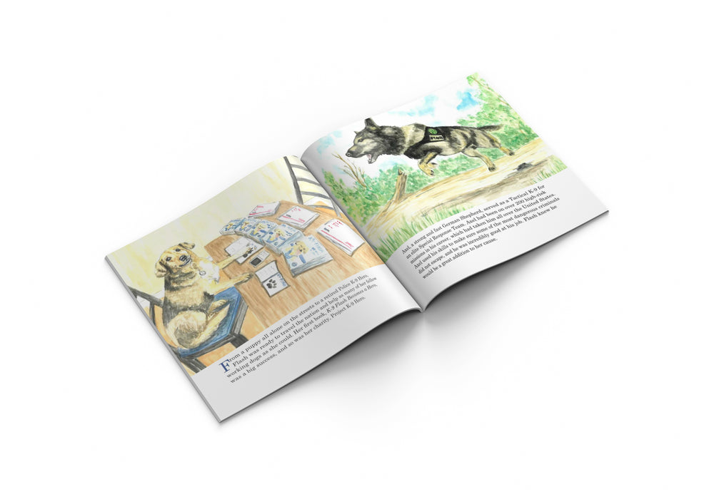 K-9 Flash A Hero's Hero Book by Jason Johnson