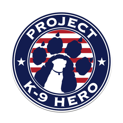 $5 - Project K-9 Hero Logo Sticker