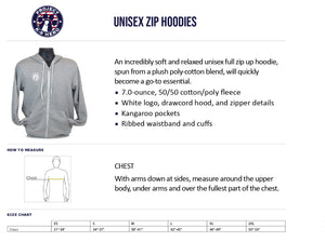 $50 - Project K-9 Hero Unisex Logo Full-Zip Hoodie