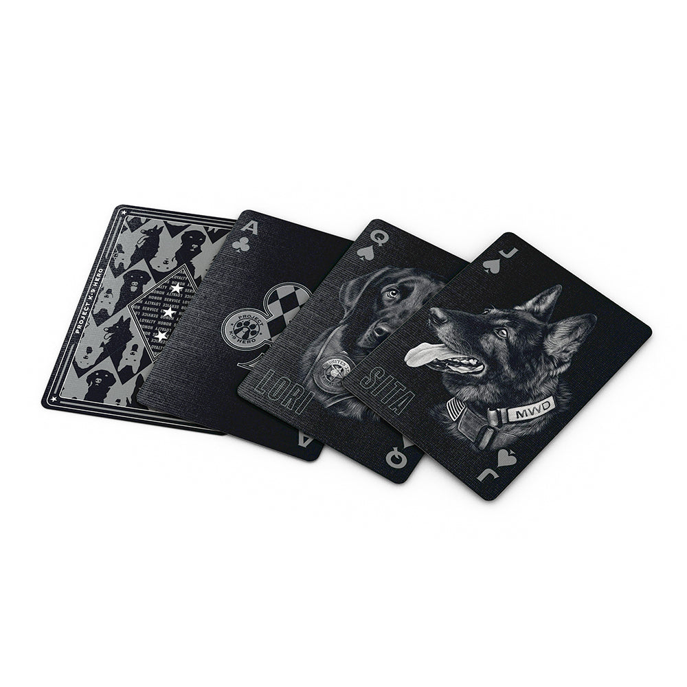 Project K-9 Hero X Bicycle Playing Cards Deck