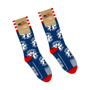 $20 - Project K-9 Hero Socks by Authentically American