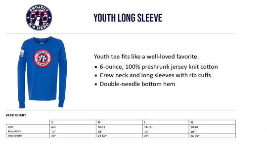 Shield Collection Youth Long Sleeve Shirt
