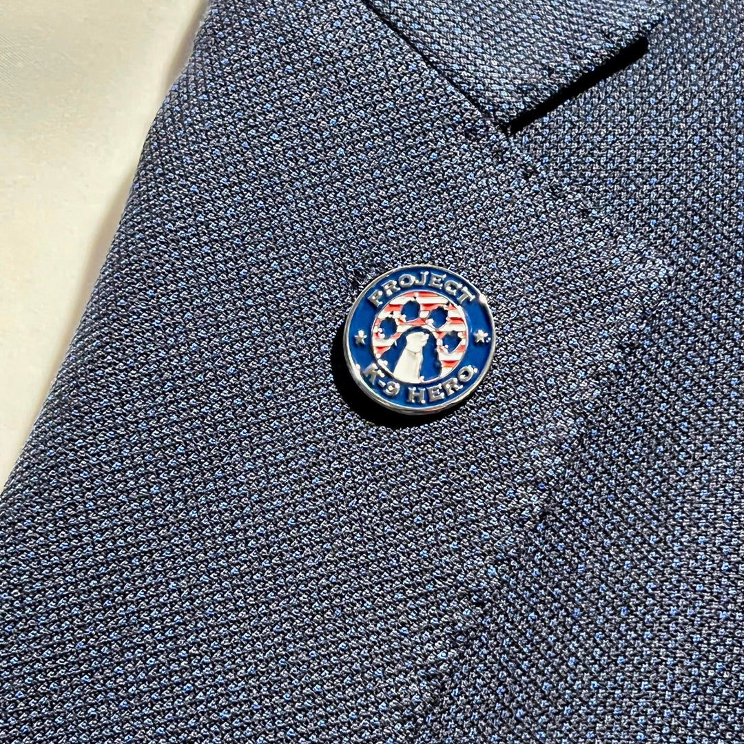 Project K-9 Hero Logo Lapel Pin