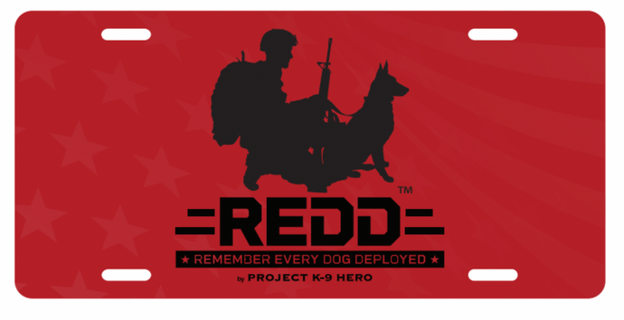 REDD® Logo License Plate