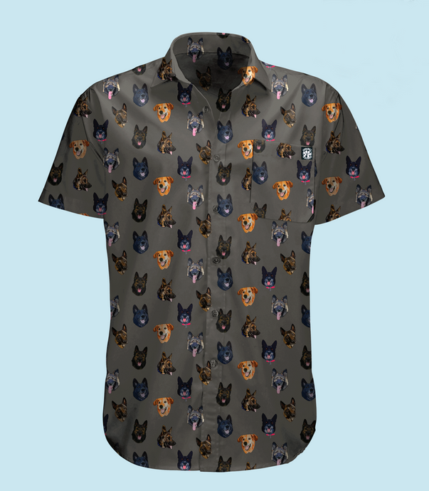 K-9 Heroes Cartoon Dog Shirt by Nine Line Apparel